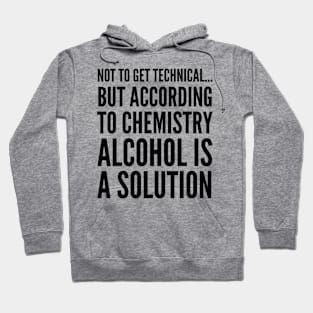 AIAS1 ALCOHOL IS A SOLUTION Hoodie